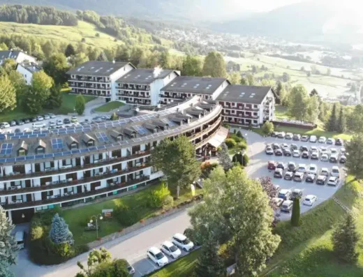 Momento di relax nel centro benessere del Veronza Family Resort