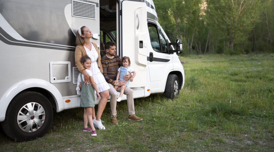 viaggiare in camper con bambini