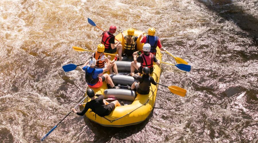 afting in Italia con bambini, rafting per famiglie