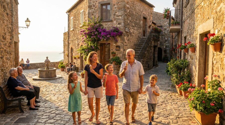 Borghi italiani con bambini: 7 mete fresche e a misura di famiglia per agosto