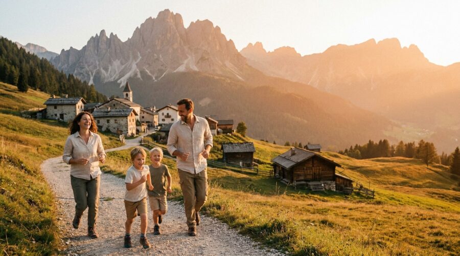 vacanze in montagna con bambini